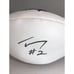 TYLER HUNTLEY SIGNED FOOTBALL BALTIMORE RAVENS Logo Autographed