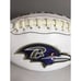 TYLER HUNTLEY SIGNED FOOTBALL BALTIMORE RAVENS Logo Autographed