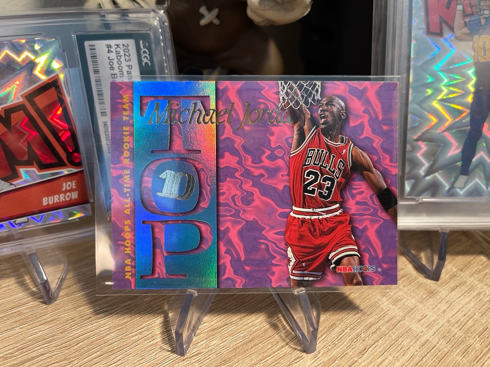 1995 Skybox NBA Hoops All-Time Rookie Team MICHAEL JORDAN Top 10 - Bulls