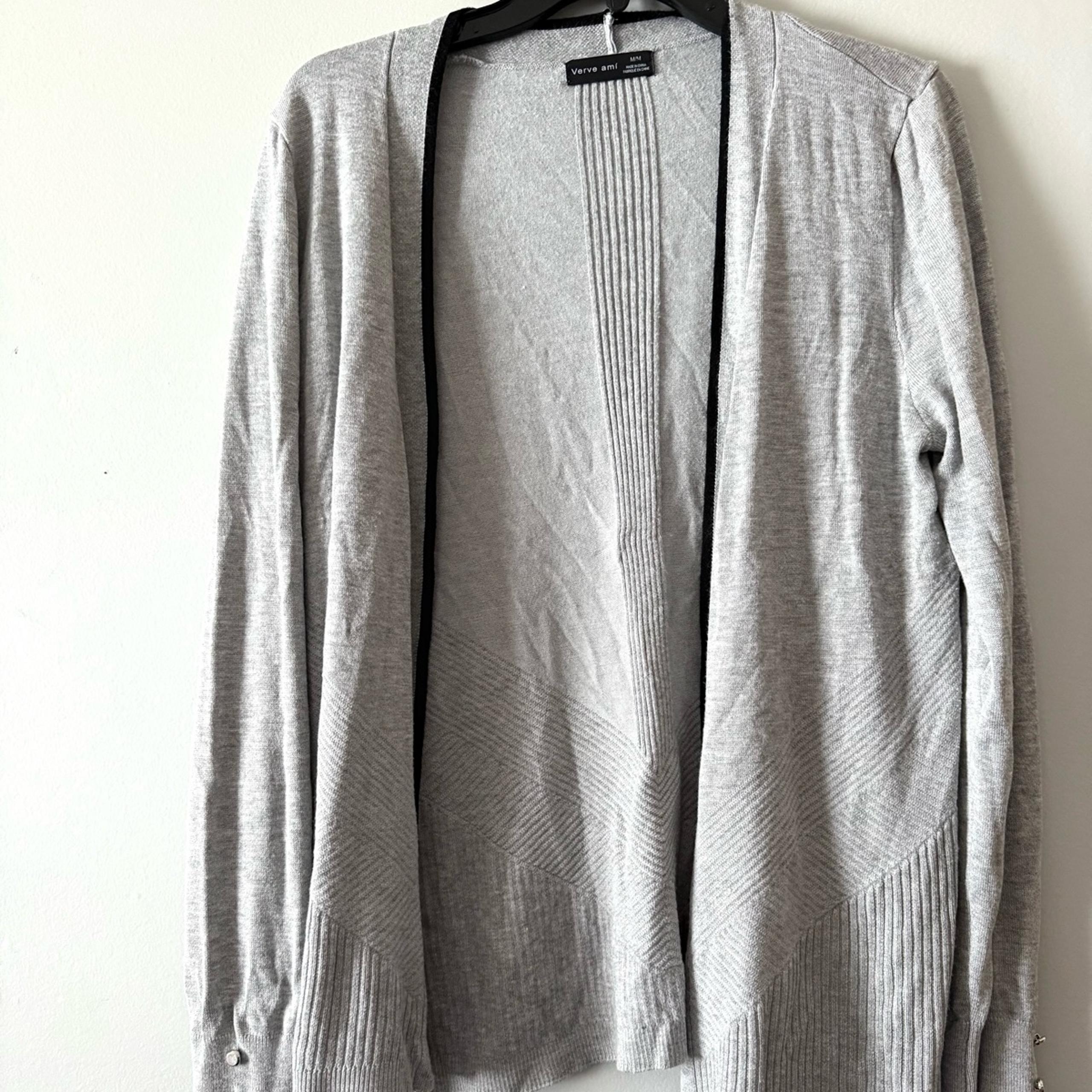 Verve Ami grey black Cardigan