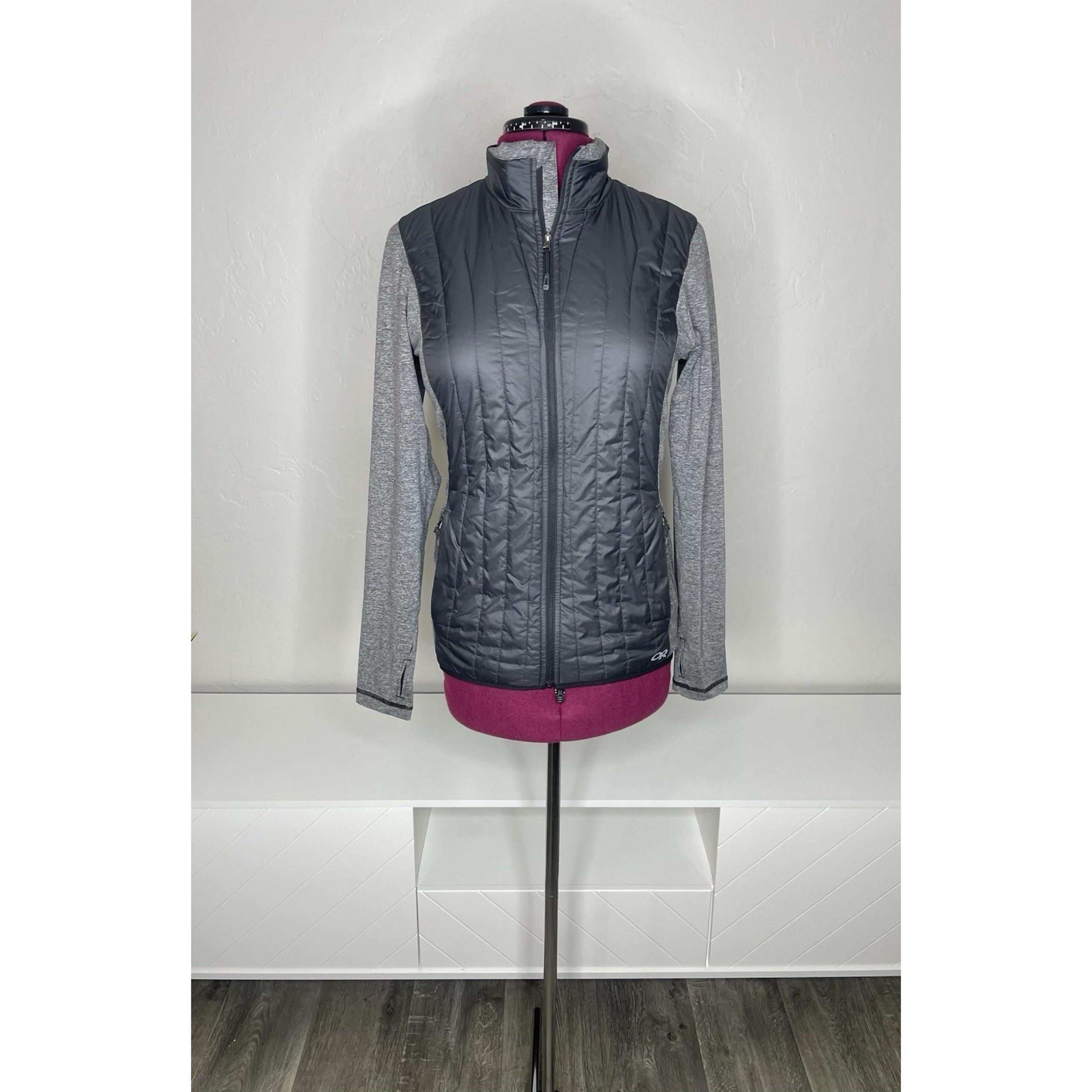 Outdoor Research Melody Hybrid Jacket Women's M Charcoal Full Zip Puffer
