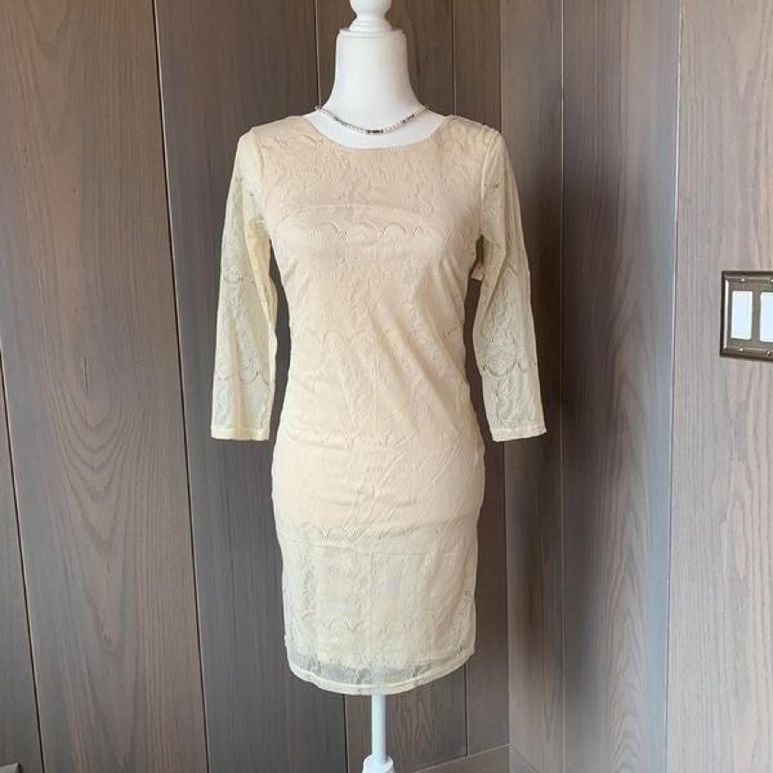 PINS AND NEEDLES Dress Ivory Lace S *NWT*