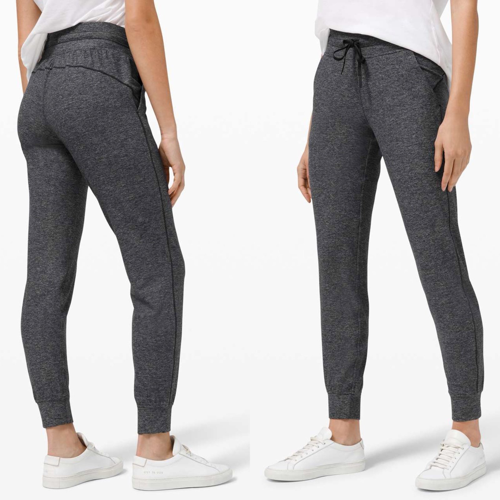 Lululemon Ready to Rulu Jogger Sz 6/29 In Heathered Raceway Grey / Black