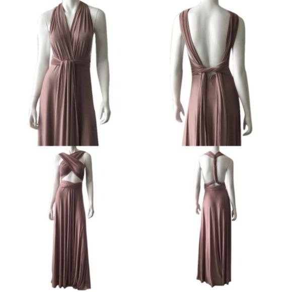 Brown Sugar Convertible Wrap Dress