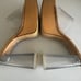 Larroude clear dilly mule Heels