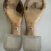 Larroude clear dilly mule Heels