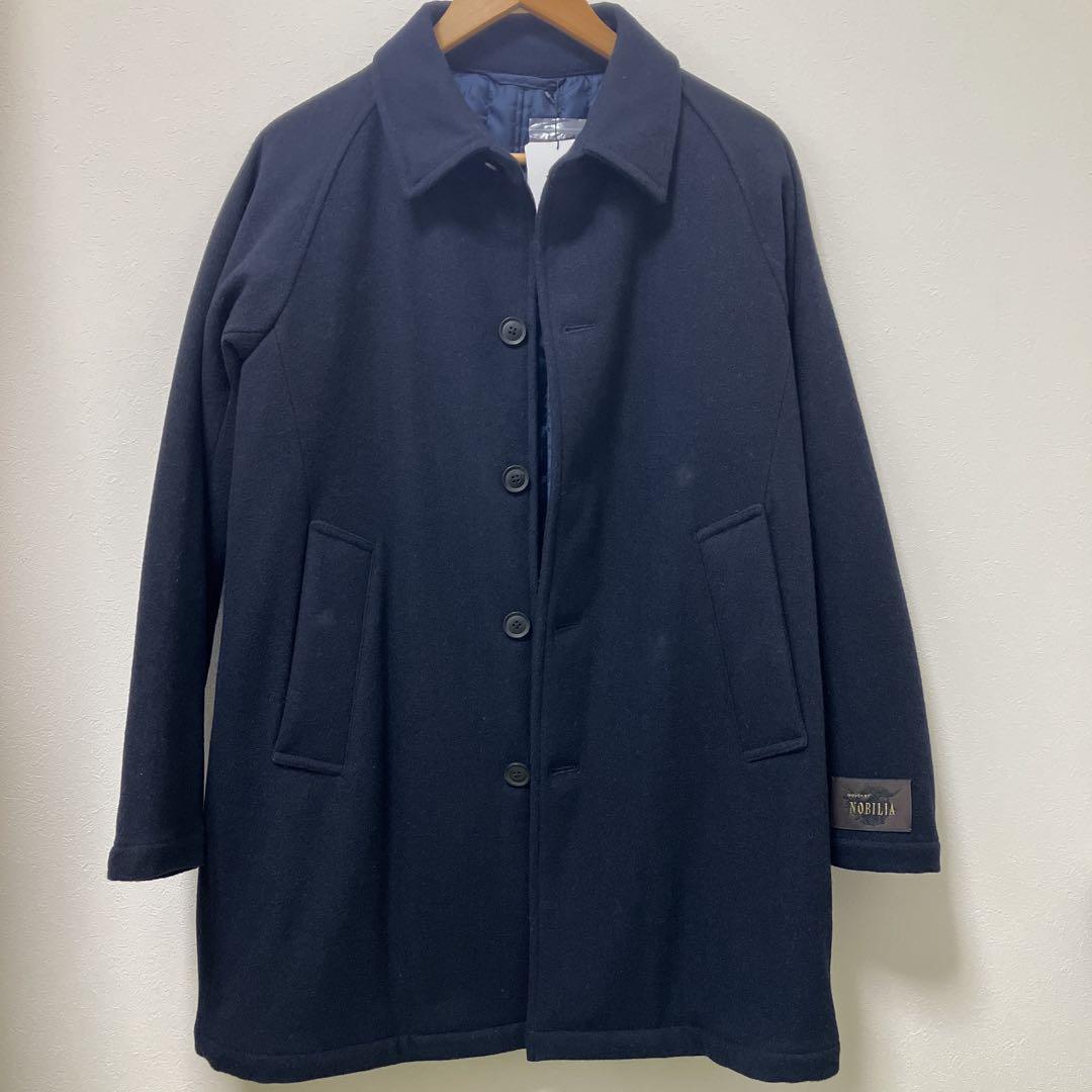 MYSELF (ABAHOUSE) Navy Wool Coat