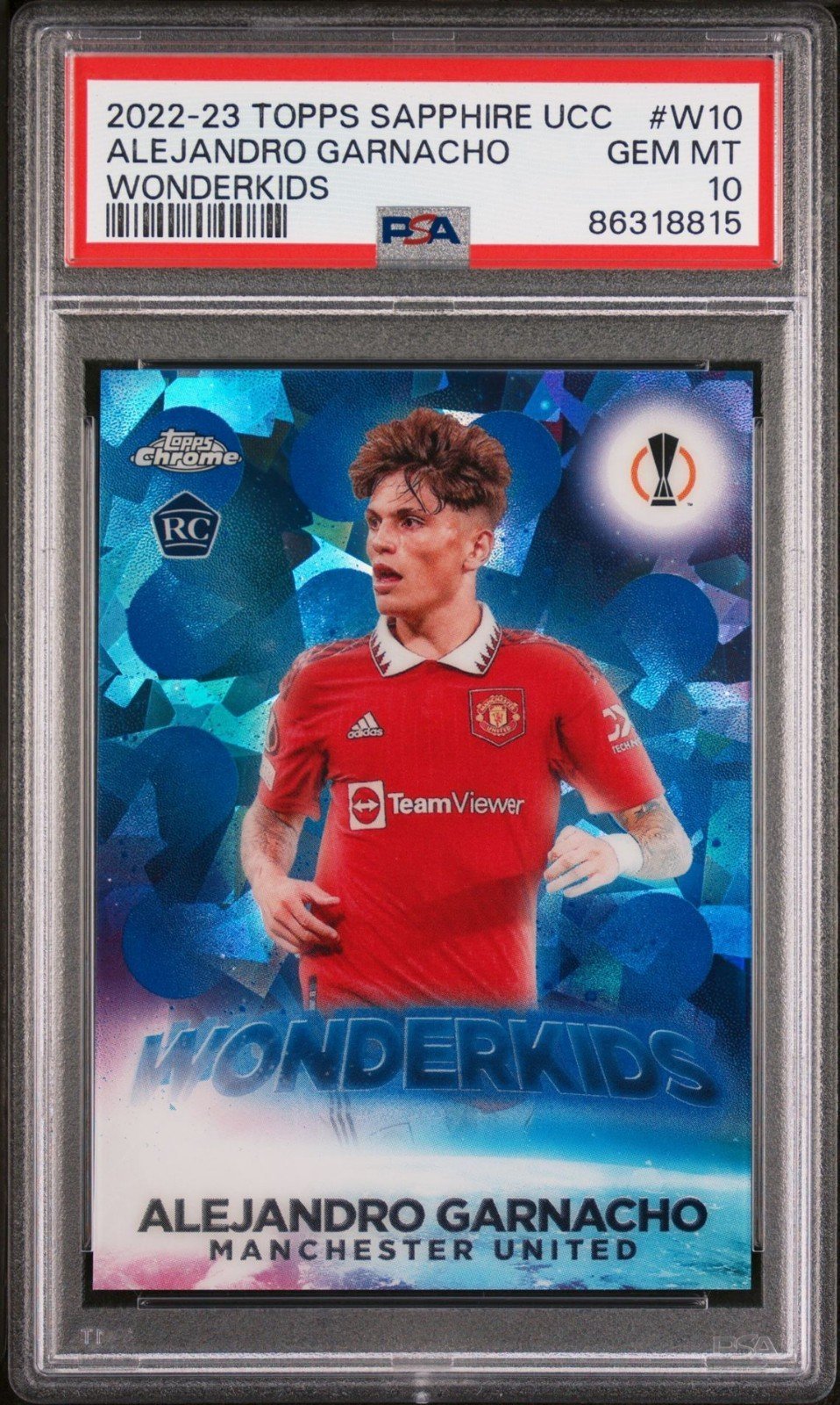 Alejandro garnacho rookie card