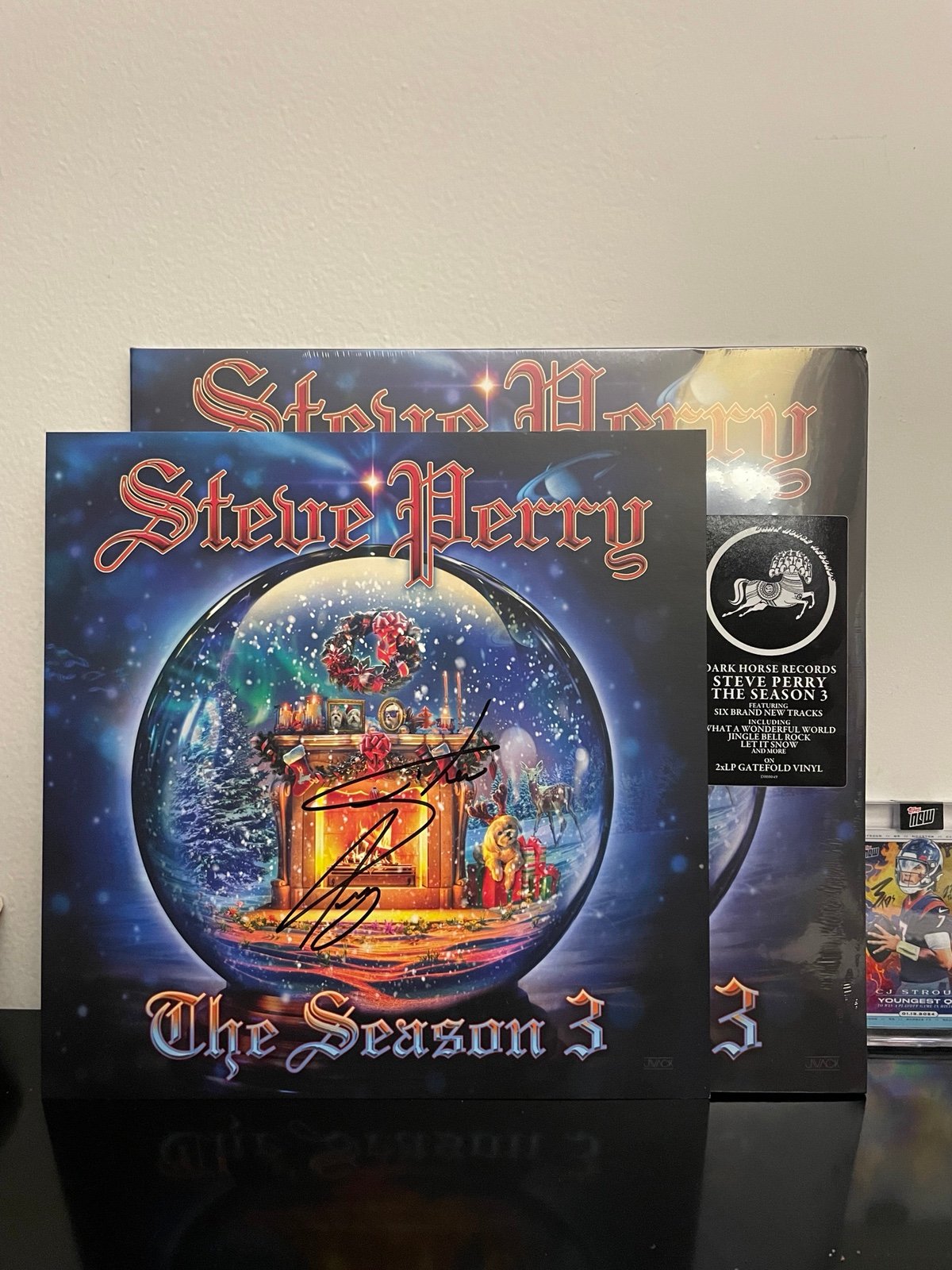 STEVE PERRY The Season 3 Vinyl 2LP Autographed Insert