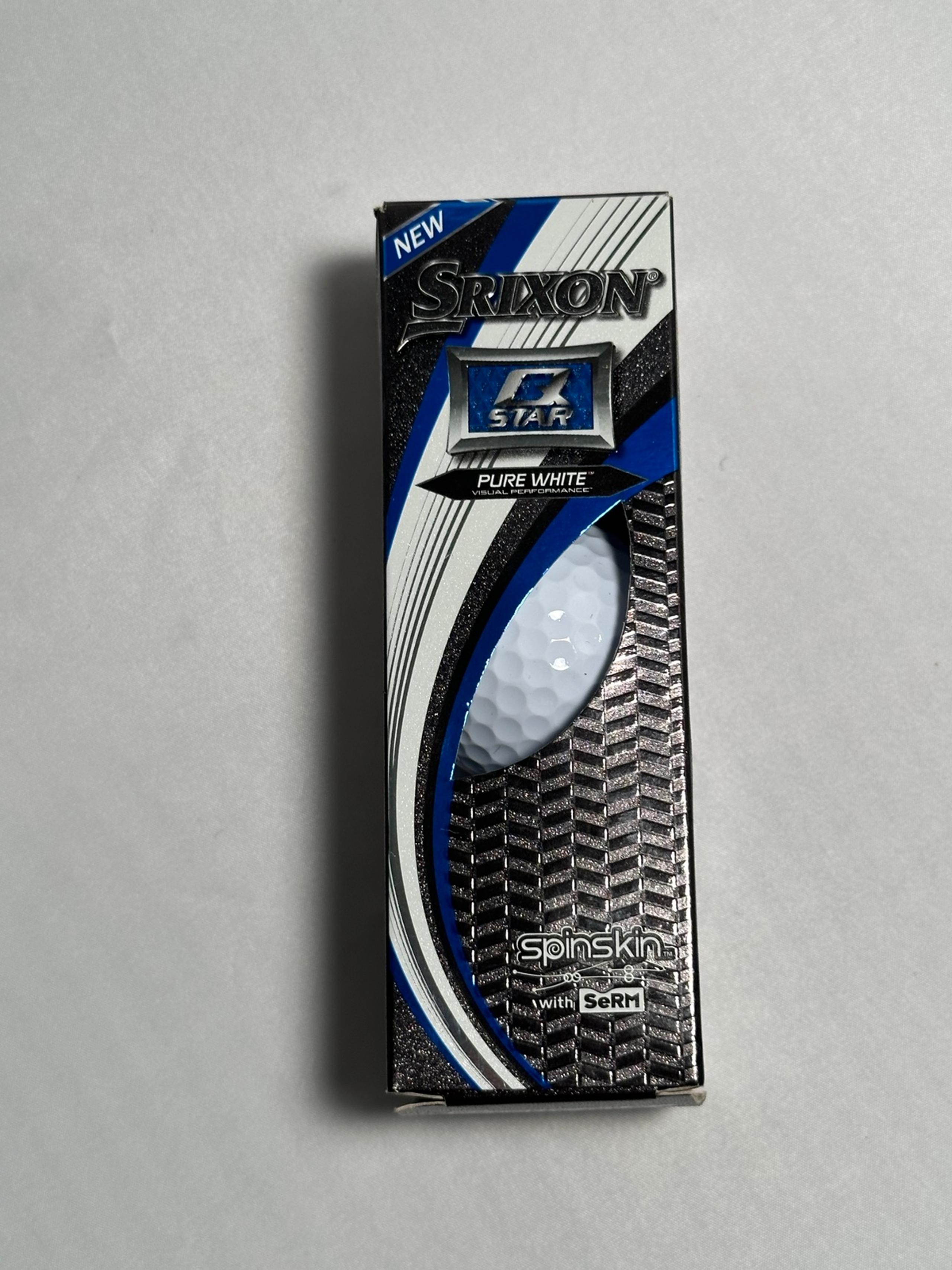 SRIXON Golf Balls Q Star Box of 3 NEW !