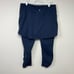 Athleta Navy Blue 2 in 1 Skirt with Capri Leggings XL Women