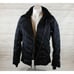 OBERMEYER Teen Large Black Ski Snowboard Jacket Asymmetrical Zip