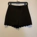 NEW Likely Hutton Black Scallop Hem Shorts