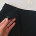 NEW Likely Hutton Black Scallop Hem Shorts