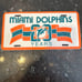 Vintage WinCraft Miami Dolphins Sports Fan License Plate