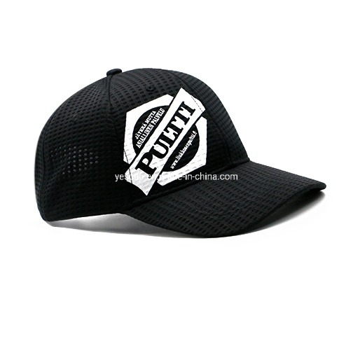 Printed Logo Polyester Caps Outdoor Sports Hats