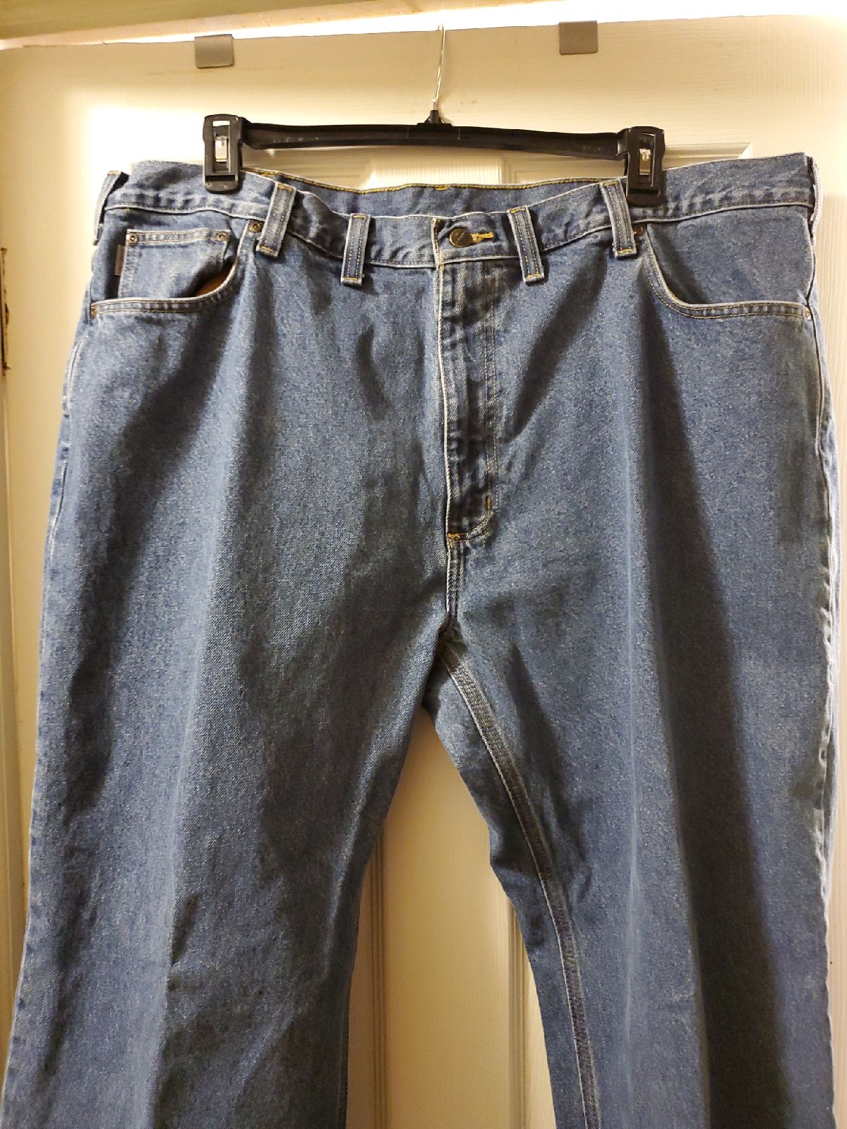 Mens Carhartt Jeans Loose Fit 46X32