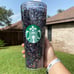 Starbucks snow globe tumbler