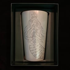 Starbucks 50th Anniversary Ceramic Cup Tumbler LE MIB