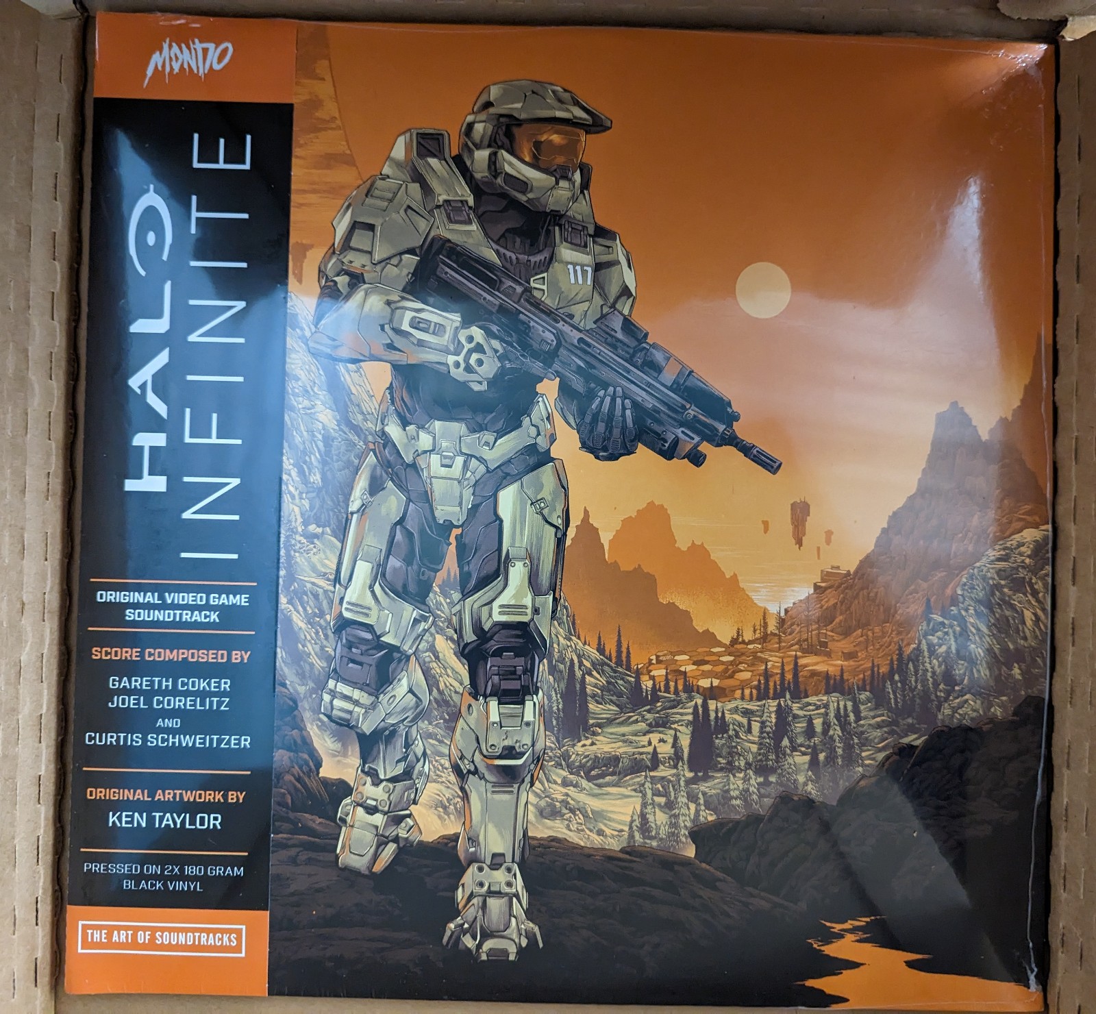 Mondo music Halo infinite Black Vinyl Record