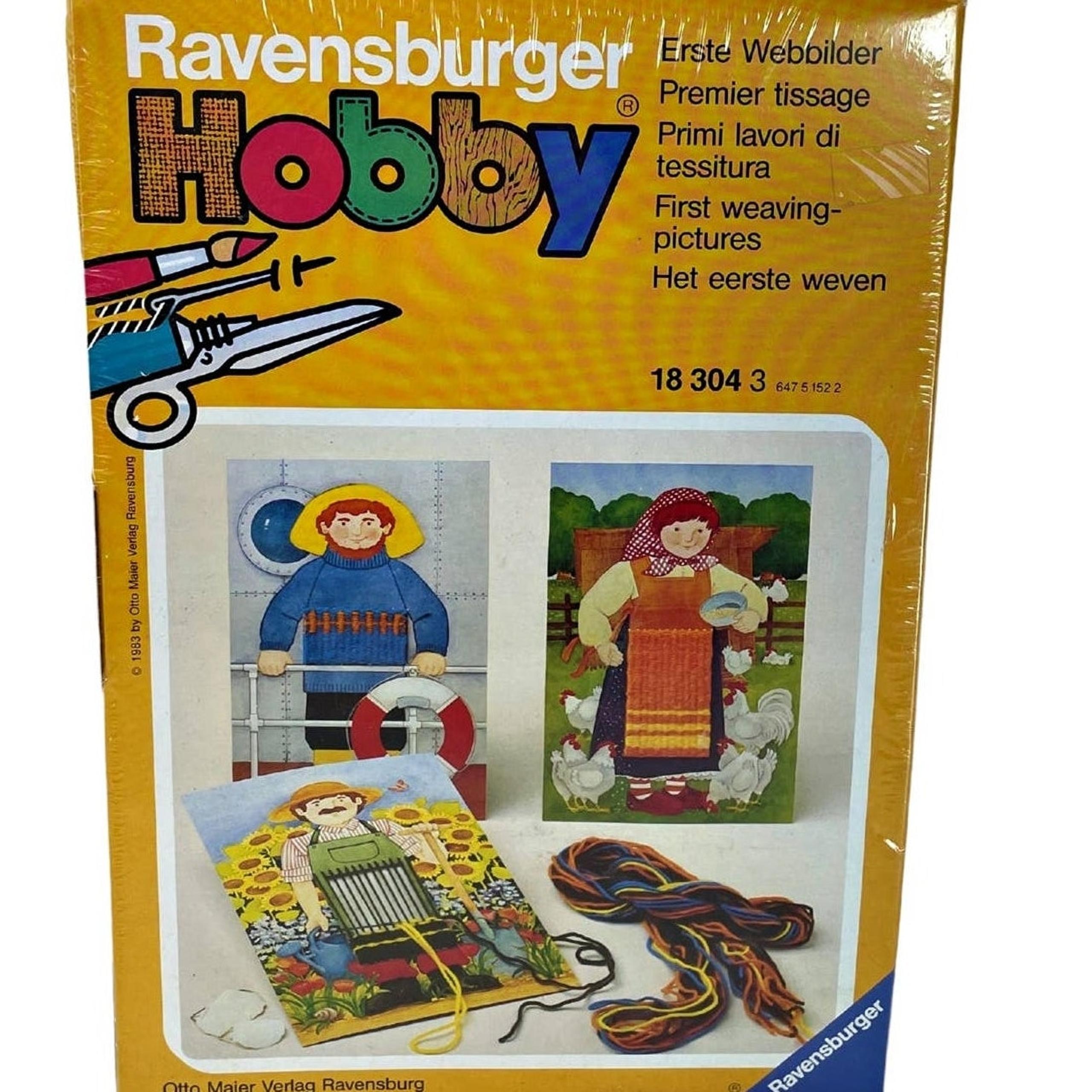 Ravensburger Hobby First Weaving Pictures Child Sewing Kit Craft Art