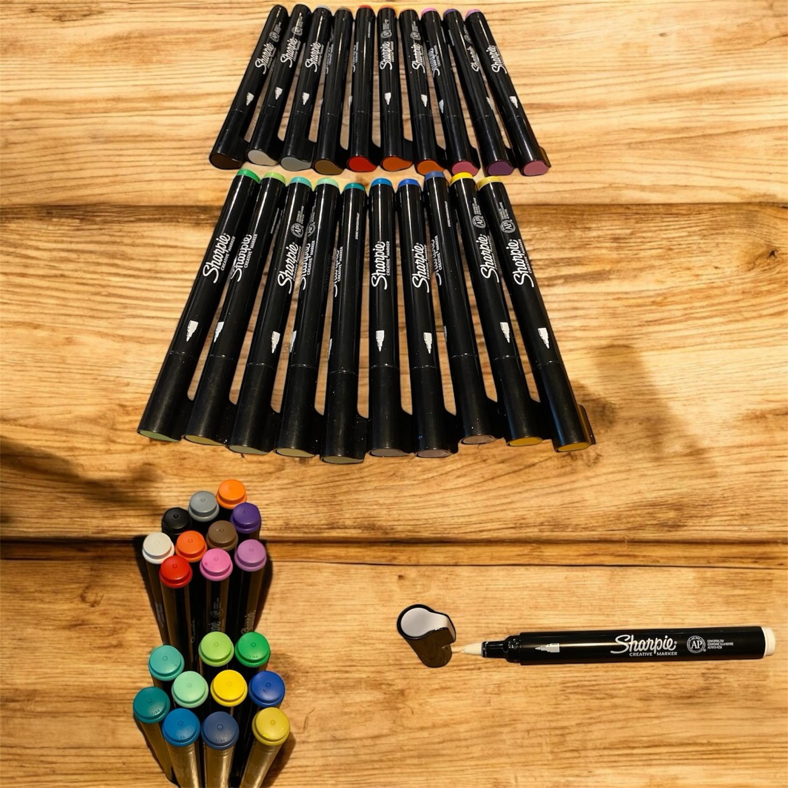 Set of 20 SHARPIE “Creative Marker” Acrylic Paint Markers-Bullet Tip-BRAND NEW