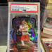 Patrick Mahomes II-Select, Club Level Die Cut, Black & Red Prizm-PSA 9 LOW POP