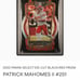 Patrick Mahomes II-Select, Club Level Die Cut, Black & Red Prizm-PSA 9 LOW POP