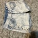 Beautiful Acid wash Miss Me shorts size 26