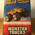 New Bright Wheels Bigfoot Monster Trucks 2 Pack Blue and Orange