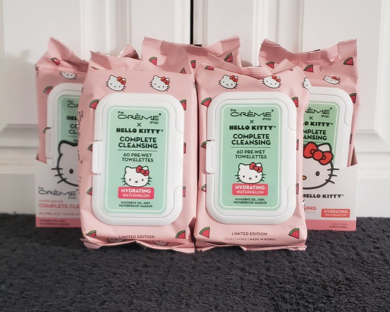 The Crème Shop x Hello Kitty 3-In-1 Complete Cleansing Towelettes
