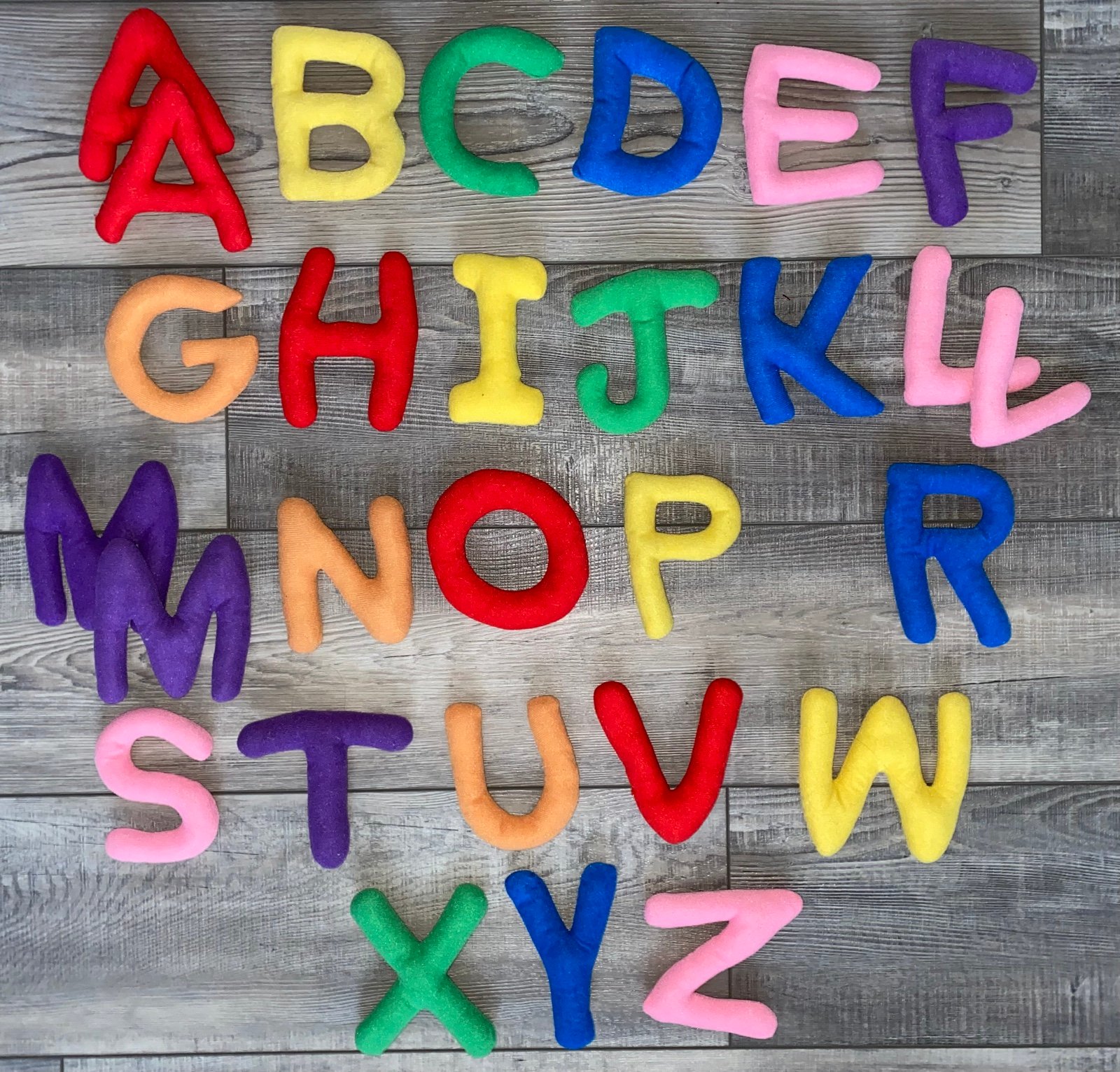 Vintage Alphabet Learning ABC Letters Preschool Kindergarten Educational Annco
