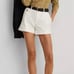 Ralph Lauren Women’s Goat Suede Button Up Long Sleeve Shirt / Jacket - Tan - S