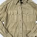 Ralph Lauren Women’s Goat Suede Button Up Long Sleeve Shirt / Jacket - Tan - S