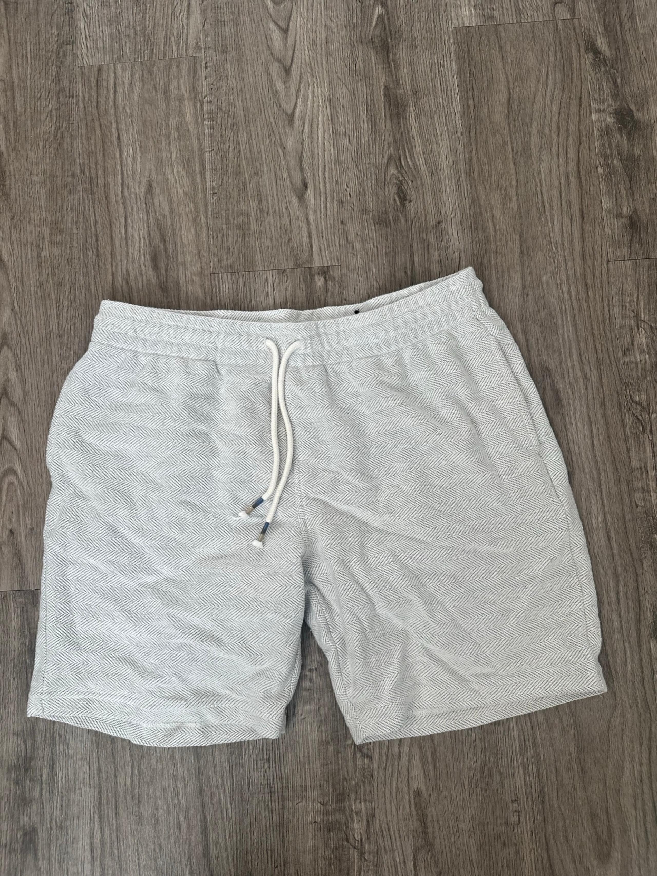 NO BOUNDARIES MEN GREY SHORTS PULL ON CASUAL LOUNGE EVERYDAY LARGE L