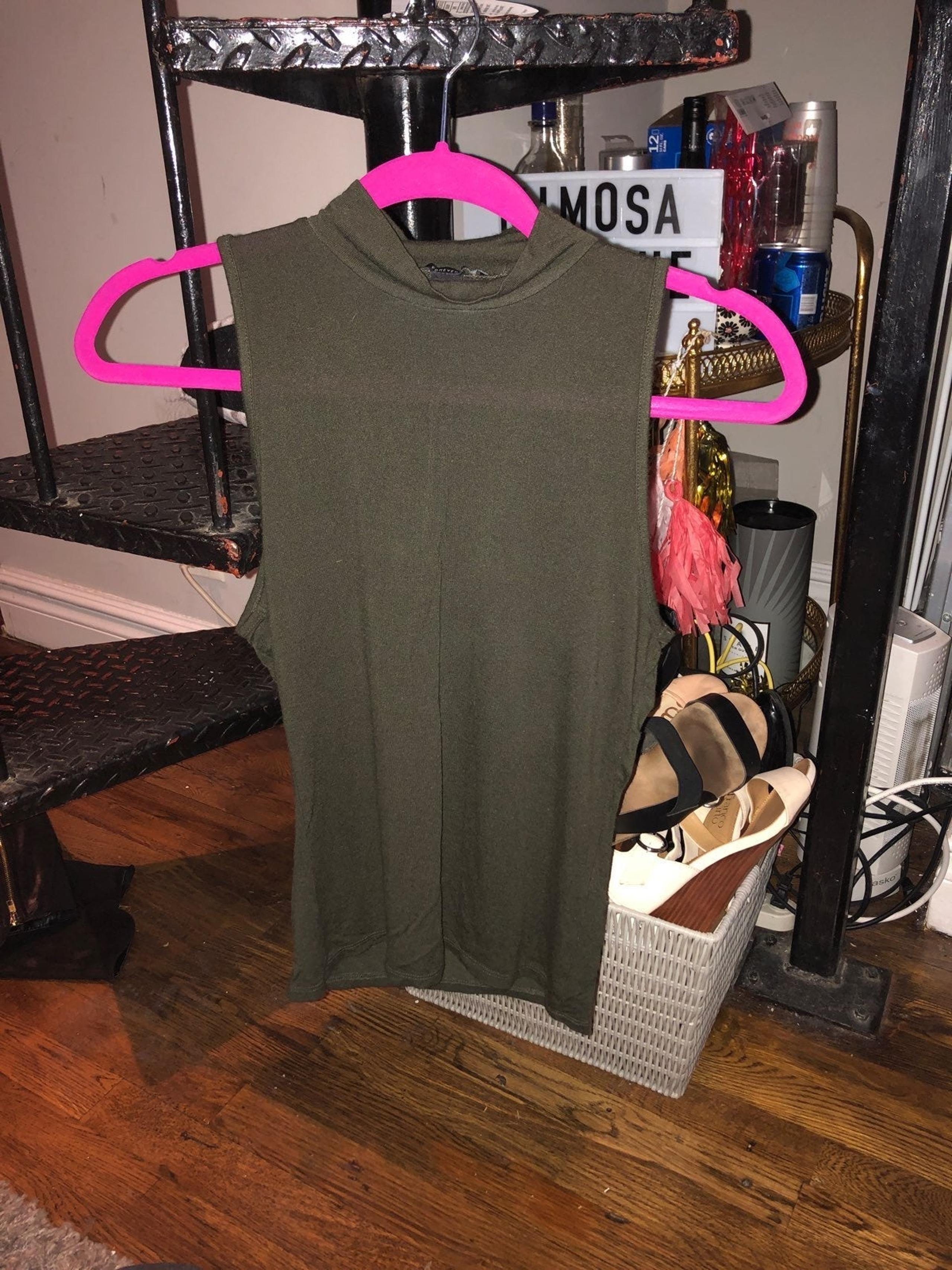 Forever 21 Mock Neck Tank Top