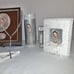 Candle Keepsake Box Set de Vela En Caja de Madera Virgen Maria