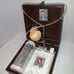 Candle Keepsake Box Set de Vela En Caja de Madera Virgen Maria