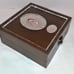 Candle Keepsake Box Set de Vela En Caja de Madera Virgen Maria
