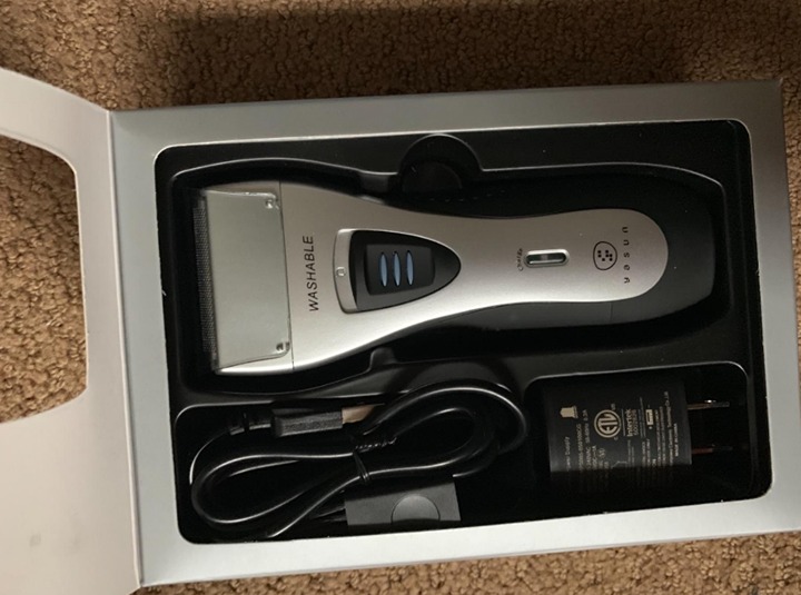 Electric Razor for Men Double Foil Electric Razor, Wet/Dry IPX7 Waterproof