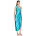 Revolve Greek Goddess Baobab Swim Coverup One Shoulder Nikka Dress Blue Size XS