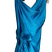 Revolve Greek Goddess Baobab Swim Coverup One Shoulder Nikka Dress Blue Size XS