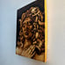 Mythology Wood Burning Fantasy Art Original Medusa Unique Ooak Unique Drawing