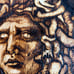 Mythology Wood Burning Fantasy Art Original Medusa Unique Ooak Unique Drawing