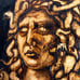 Mythology Wood Burning Fantasy Art Original Medusa Unique Ooak Unique Drawing