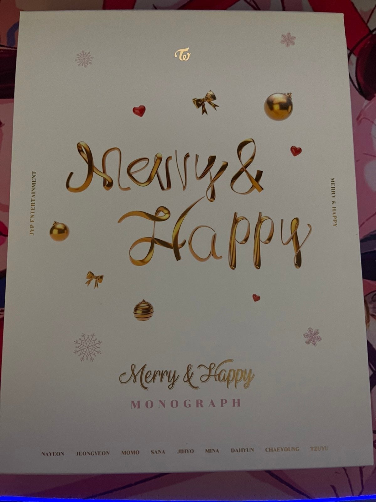 트와이스 (TWICE) Merry & Happy Monograph Unboxing - YouTube