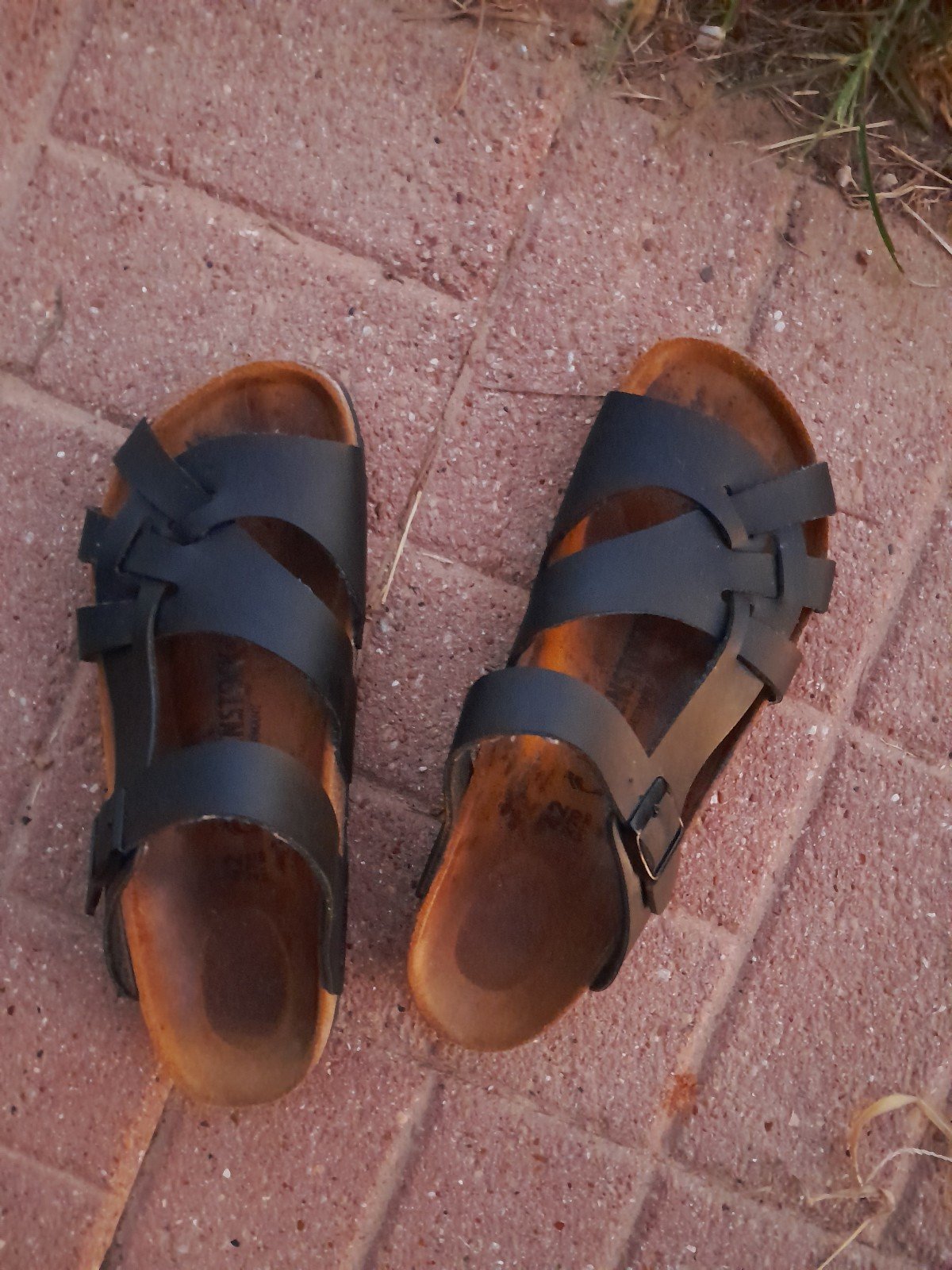 Black Birkenstocks Size 11/42