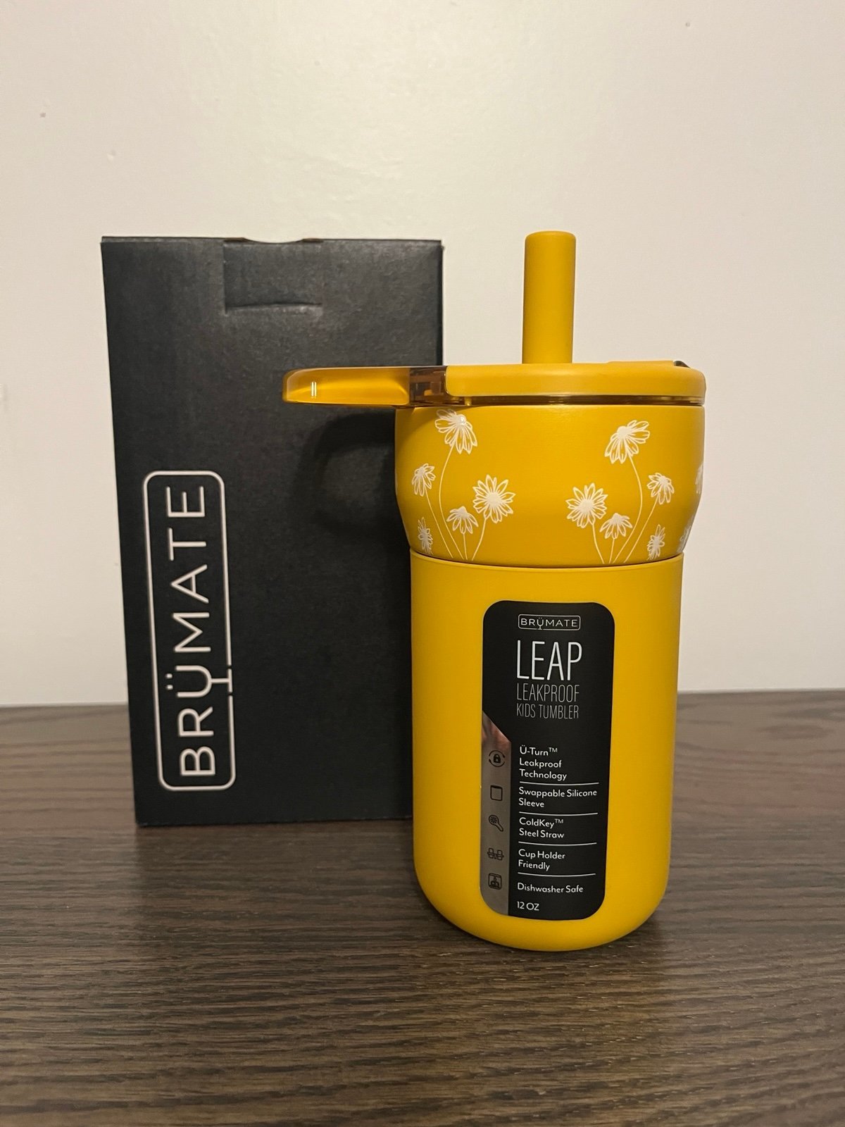 NEW Brumate 12oz Sun Daisy Leap Tumbler