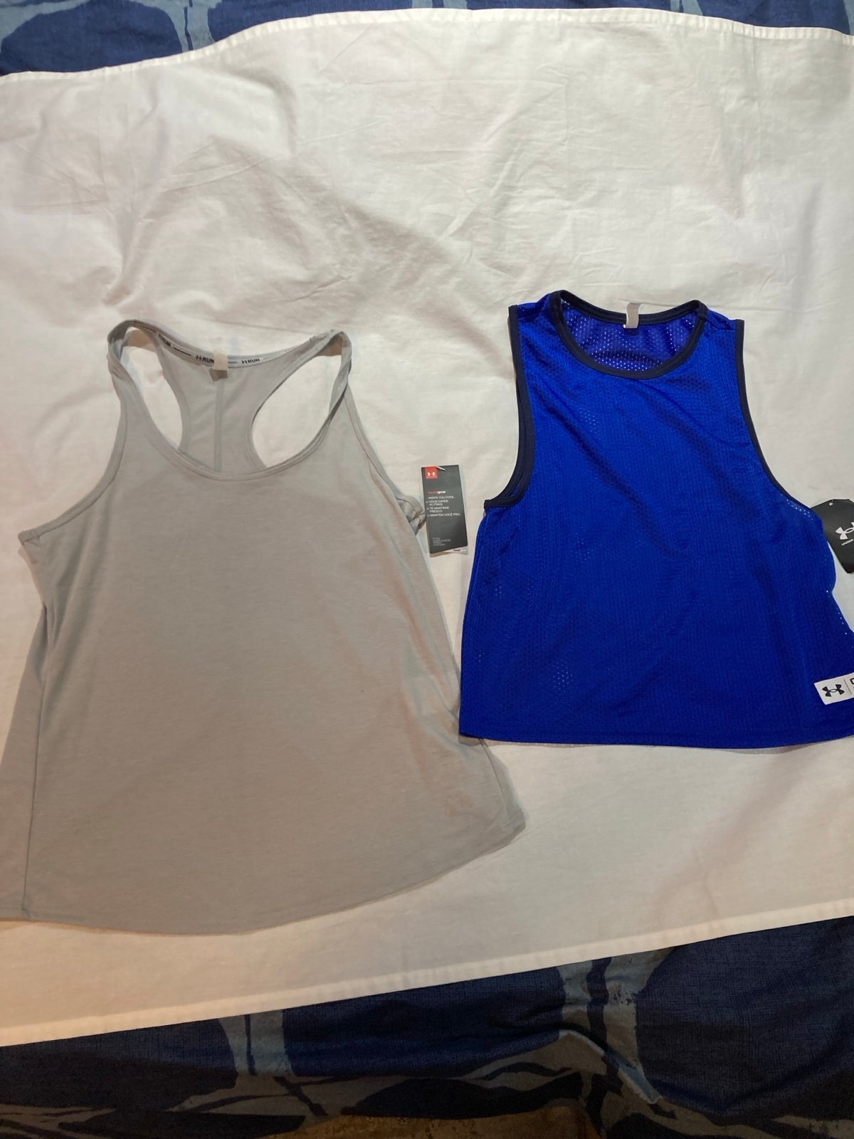 Lot of 2 Women’s Under Armour Tank Tops, size S/M, NWT! 62.99!