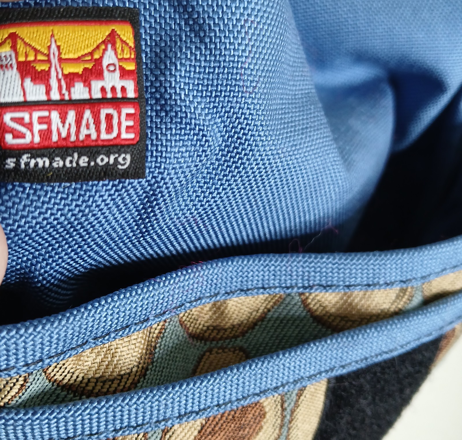 Rickshaw San Francisco Small Custom Canvas Messenger